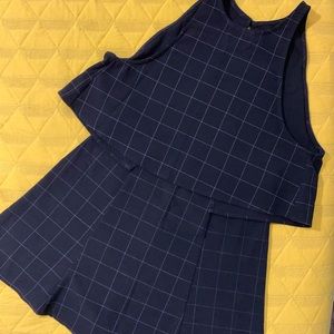 American Apparel Black grid set